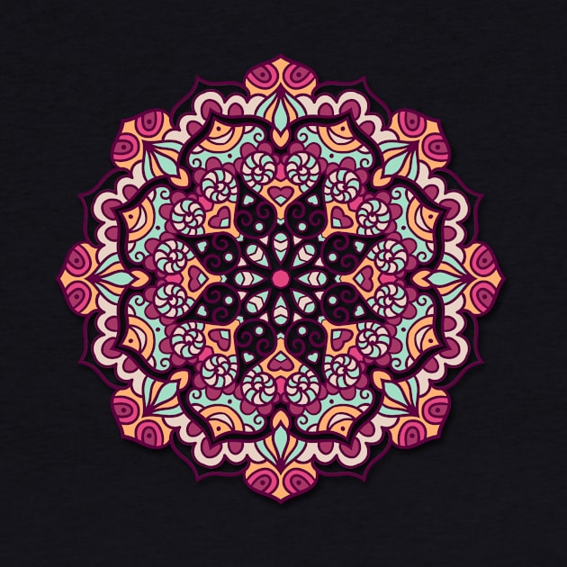 FLORAL MANDALA by GloriaSanchez